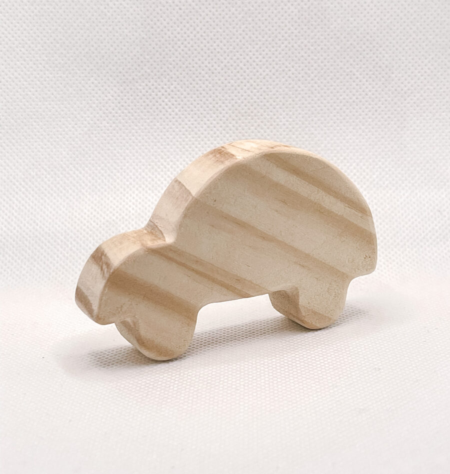 coche de madera montessori izquierda