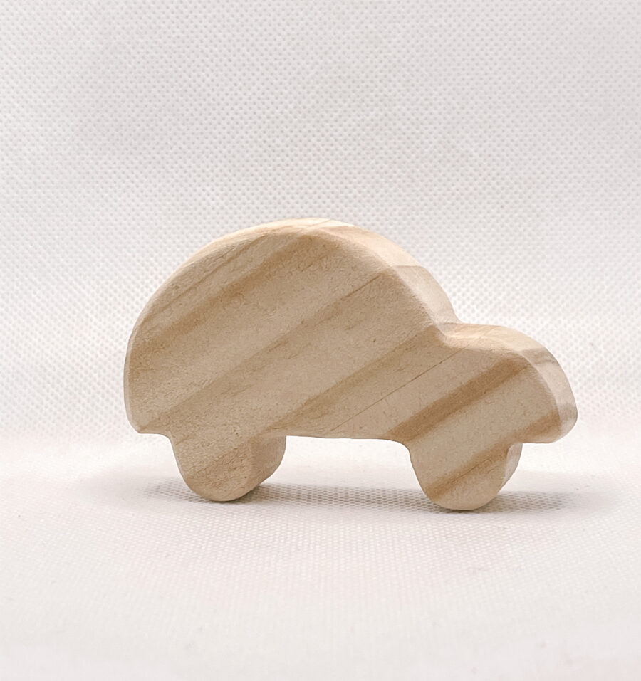 coche de madera montessori derecha