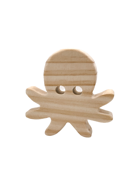 pulpo de madera montessori sin fondo