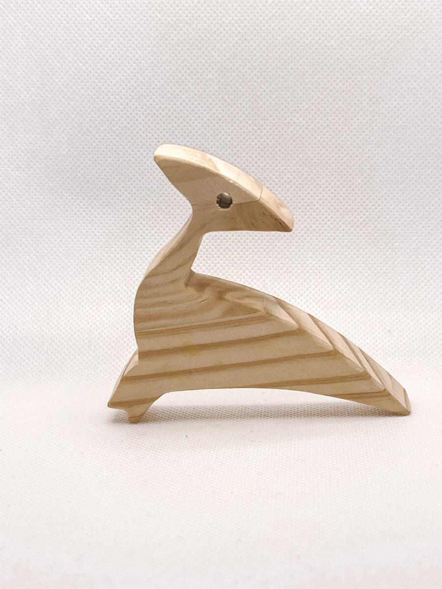 pterodactilo de madera montessori