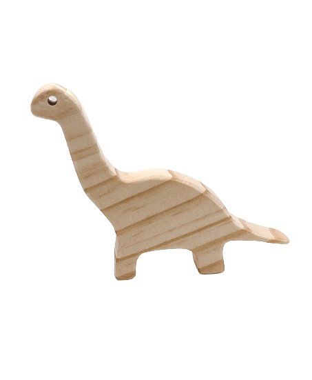 dinosaurio de madera montessori braquiosario