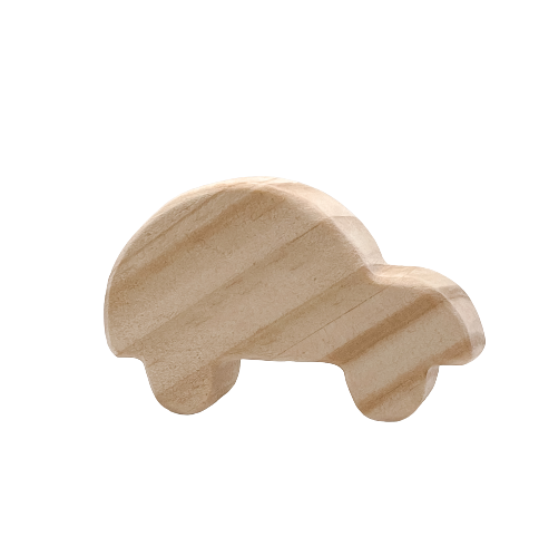 coche de madera montessori sin fondo